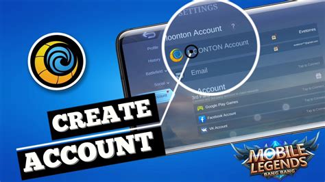 How To Create Mobile Legends Account (Create Moonton Account).